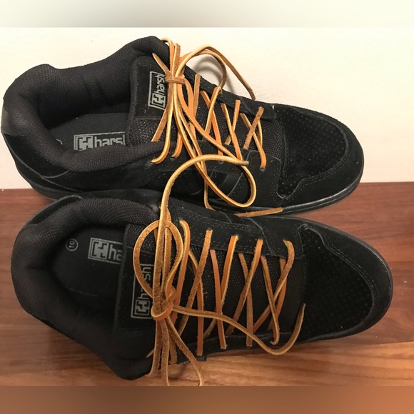 Harsh suede skaters sneakers in black size 10 - Picture 5 of 11